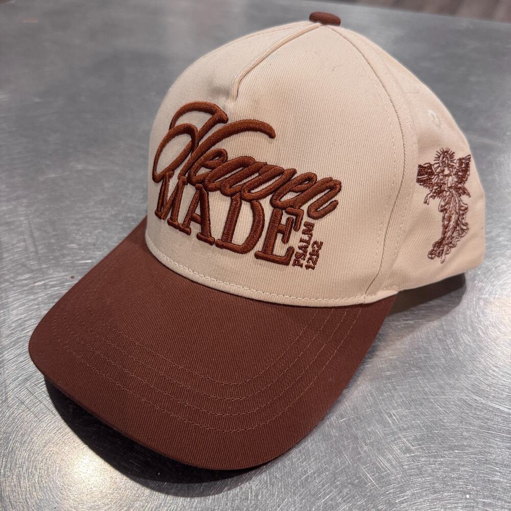 Citrusy Trucker Hat - Heaven Made Psalm 121:2